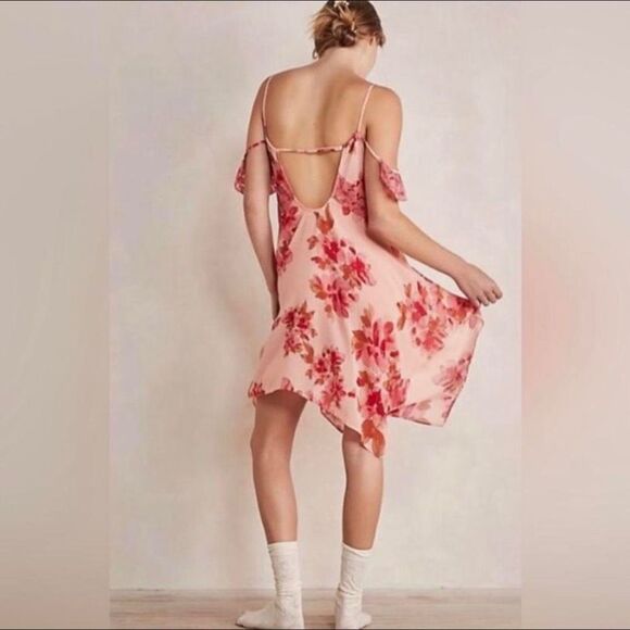 Free People Monday Morning Trapeze Slip Dress Size M new - Picture 3 of 9